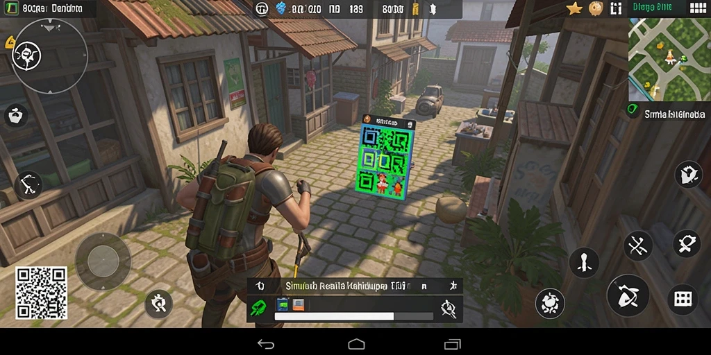 Tampilan gameplay 8QR yang mengesankan dan penuh interaksi.
