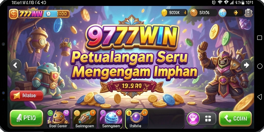 Gameplay menarik dalam petualangan seru 9777WIN.
