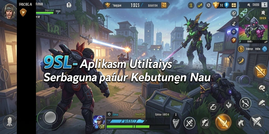 Tampilan utama <strong>9SL</strong> yang menyenangkan untuk kebutuhan pengelolaan tugas.