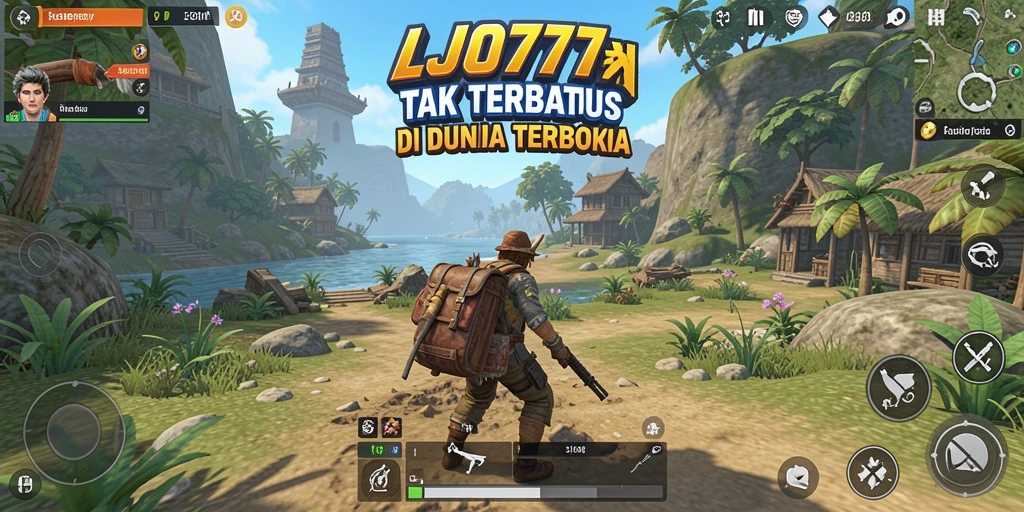 Gameplay menarik LJO777 yang menampilkan dunia terbuka luas.