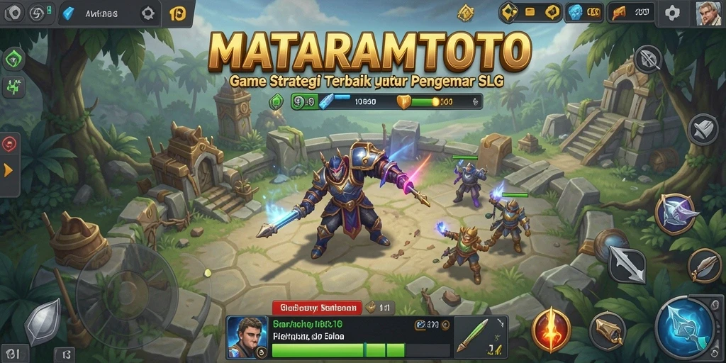 Tampilan menarik dari gameplay SLG yang menantang di MATARAMTOTO.
