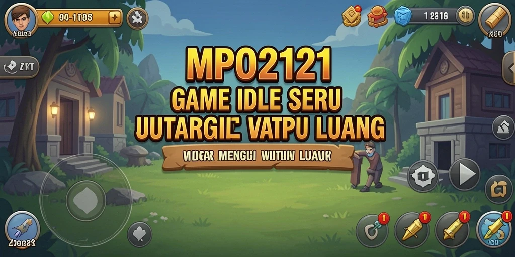 Screenshot utama MPO2121 menunjukkan gameplay santai yang menarik.