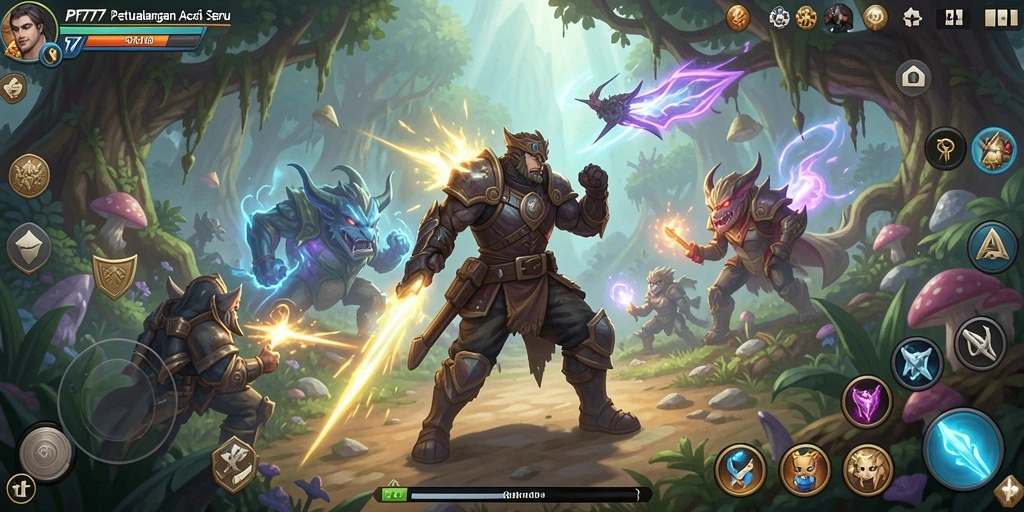 Tampilan menarik dari gameplay PF777 yang penuh aksi.