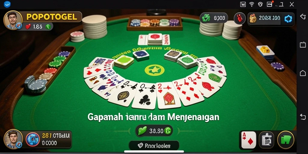 Tampilan gameplay seru dan menantang dalam POPOTOGEL.