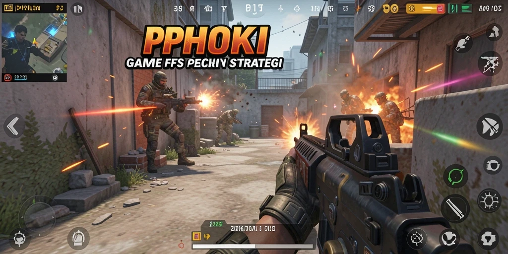Tampilan utama gameplay PPHOKI yang intens dan mendebarkan.