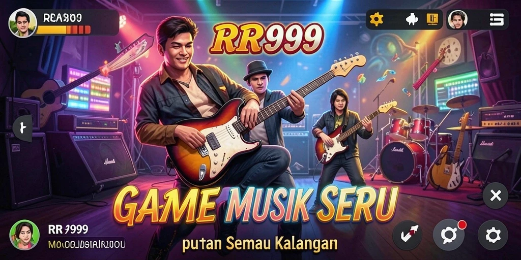 Tampilan gameplay RR999 yang memukau dan penuh energi.