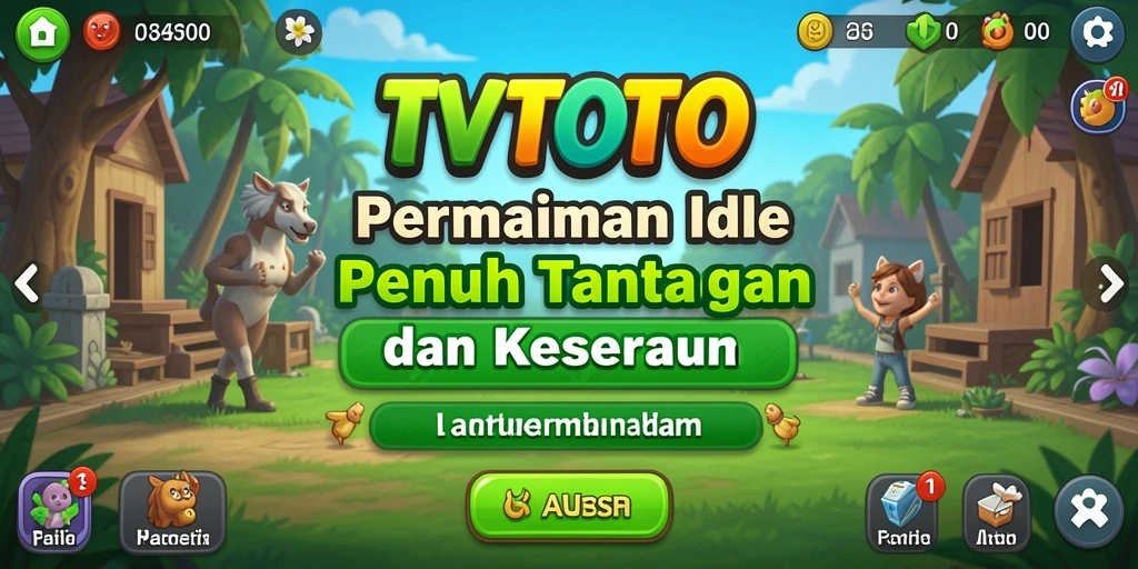 Tangkapan layar gameplay TVTOTO yang menarik dan memikat.
