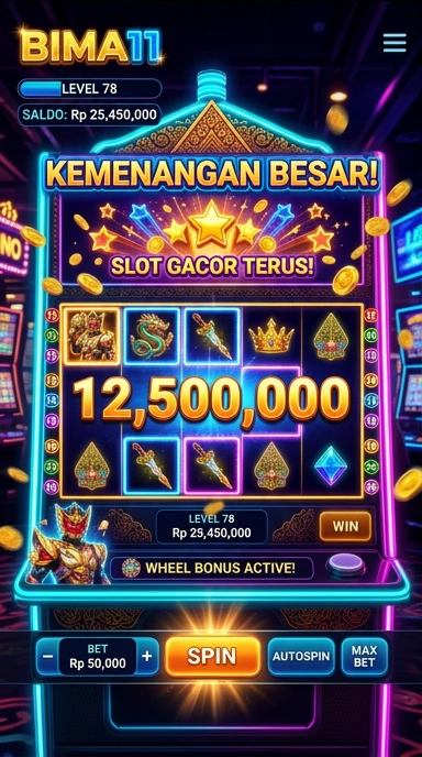 Screenshot antarmuka bima11 yang mudah digunakan.